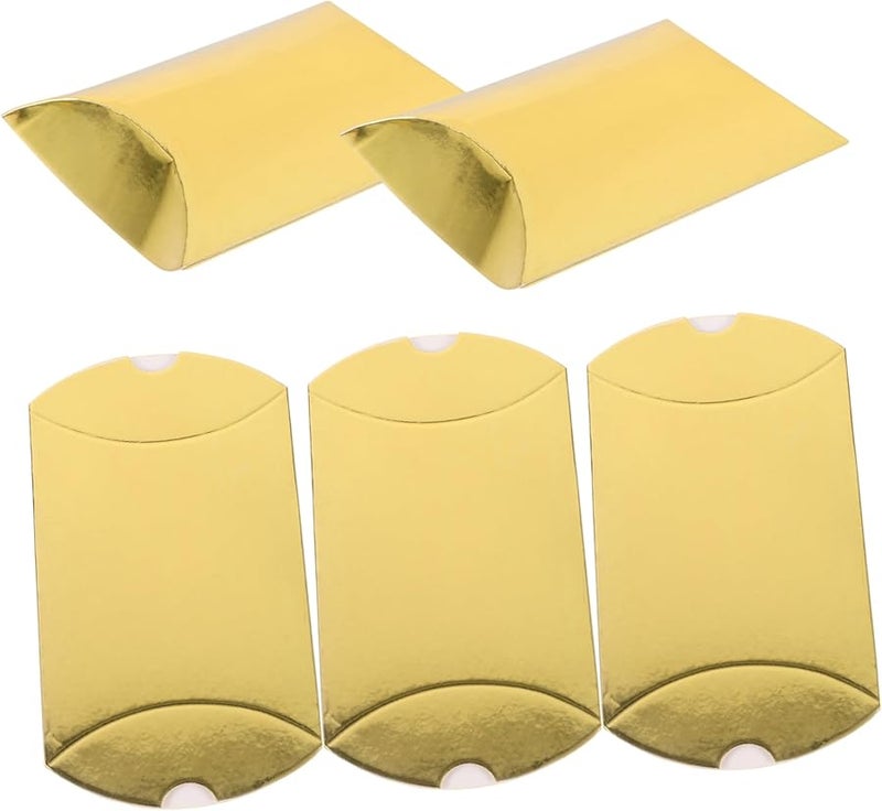 GLEAVI 2 Pack Pillow Shape Paper Candy Boxes Sturdy Party Favor Treat Boxes - Image 3